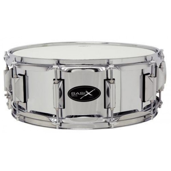 Basix 14"x5.5" Steel Snare Drum Gewa